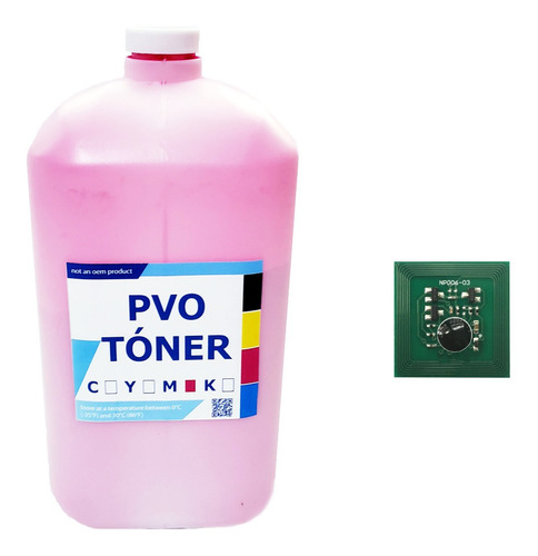 1 Rec Pvo 380g + 1 Chip Para Uso En Xer Wc 7855 Magenta