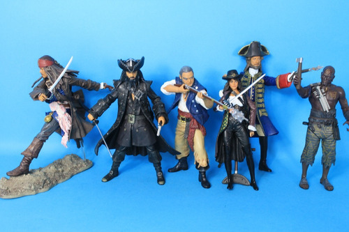 Capt Teague Pirates Of The Caribbean Serie 2 Neca (Usado)