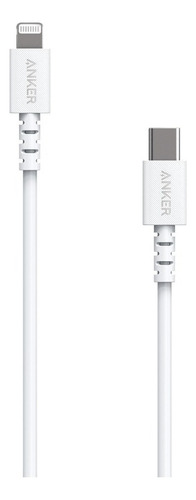 Cable Para iPhone Powerline Select Usb-c Lightning 0.9m Color Blanco