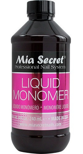 Monomero Liquido Mia Secret 8 Oz (240ml) Libre Mma