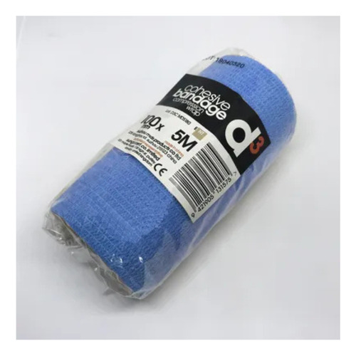 Cinta Autoadherente 10cm X5mt Venda Cohesiva D3 Tape Polybag