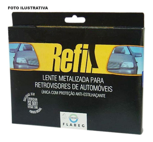 Lente Retrovisor S/base - Kadett - Monza 94/ - Azul - Esq