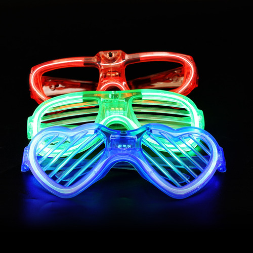 Nuevas Gafas De Sol Luminous Glasses Eyewear En Forma De Cor
