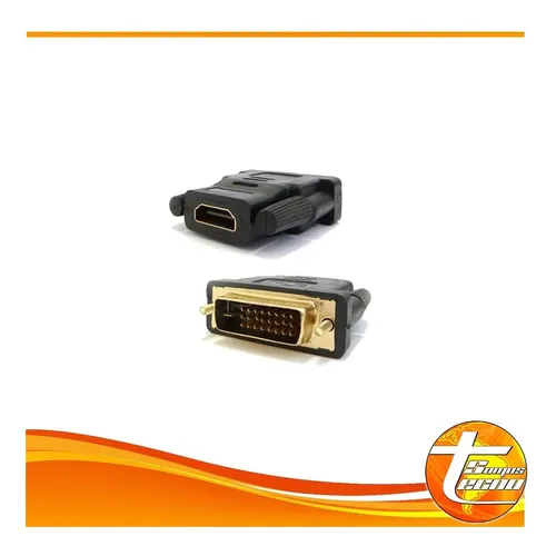 ADAPTADOR HDMI HEMBRA A DVI-I MACHO DUAL LINK