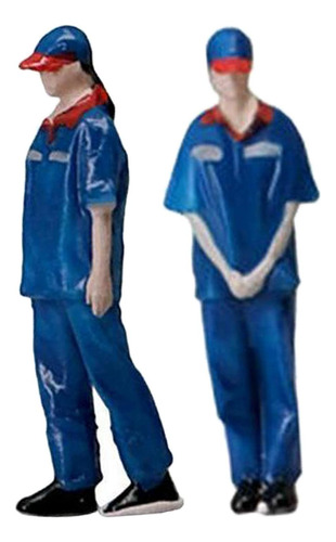2x Pintado À Mão 1/64 Pequeno Posto De Gasolina