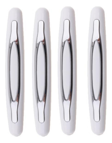 2 X 4 Pcs Etiqueta Engomada Parachoques De Puerta Lateral