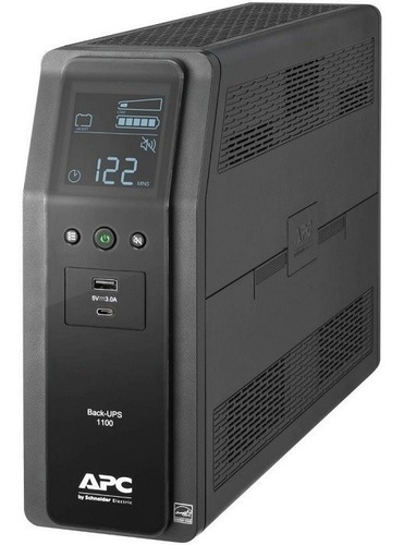 No Break Apc Br1100m2-lm 1100va 600w 120v 10 Contactos 2 /vc