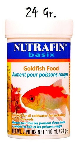 Nutrafin Basix Alimento Para Peces Goldfish Escamas 12 Gr.
