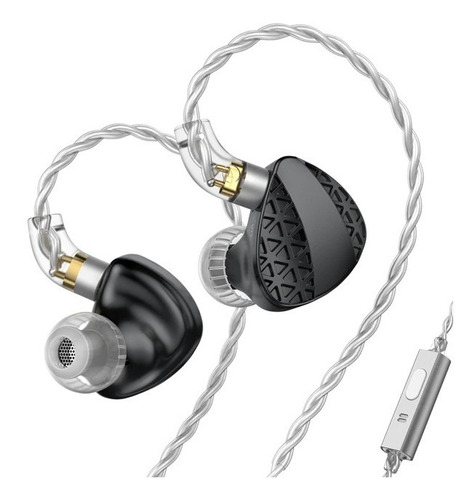 Audifonos Trn Mt3 In Ear Hi-fi, Camara Dual Metalico