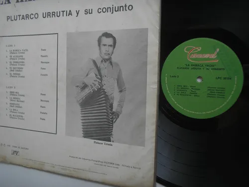 Plutarco Urrutia Y Su Conjunto La Hamaca Vacia Lp Vinilo1978 (Usado)