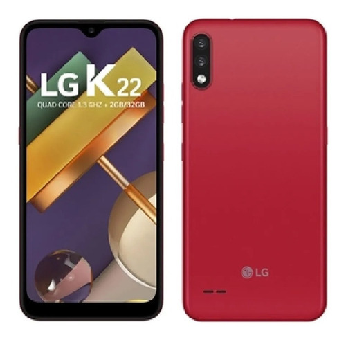 Celular LG K22 32gb Dual Chip Tela 6.2  Câmera 13mp + 2mp