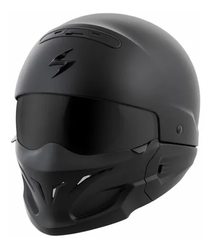 grieta Talla Sabio Casco Harley Davidson Scorpion Exo Covert Negro Mate Chopper | Meses sin  intereses