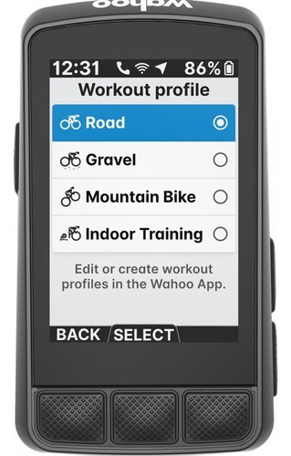 Ciclocomputadora Wahoo Elemnt Bolt V3 Negro