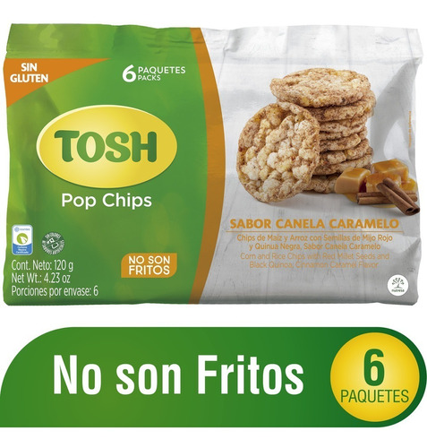 Pasabocas Chips De Maiz Tosh Caramelo - kg