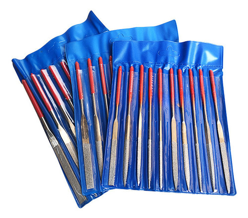 180 * 5mm Triangle Single - Diamond File Set Alloy Tools