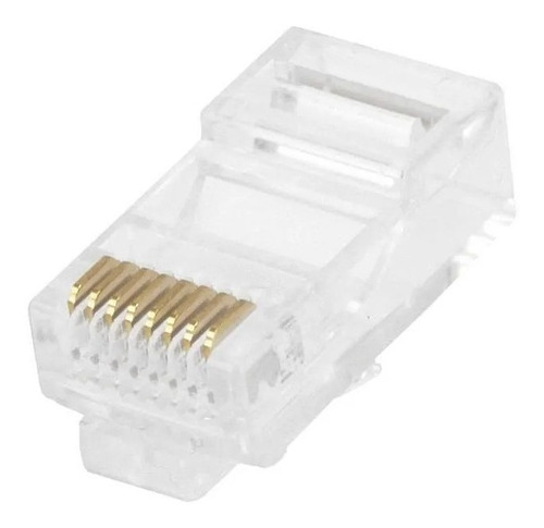 Plug Rj45 Cat 6 Calidad Premiun 300 Pzas E19