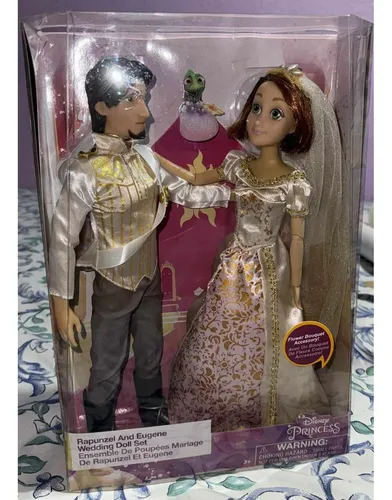 Rapunzel Y Eugene Wedding Doll Set Boda 30 Cm Princesa Env o gratis