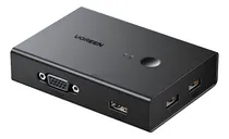 Comprar Conmutador Kvm Vga 2 En 1 Salida Ugreen 90490