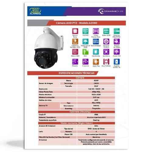 Cámara de seguridad X-28 A2060 con resolución Full HD 1080p