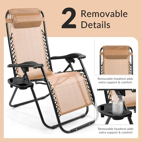 Sillón Reclinable Ajustable De Gravedad Cero Elevon Para Pat