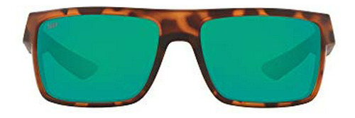 Gafas De Sol - Costa Matte Retro Tort-green Mirror Motu 580p