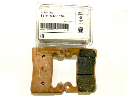 Imagem 2 de 2 de Pastilha De Freio Bwm Motorrad Original