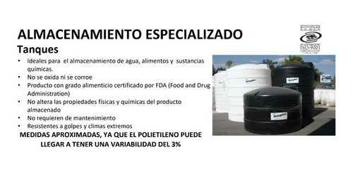 Tanque Industrial Rotoplas L Cisterna Tinaco