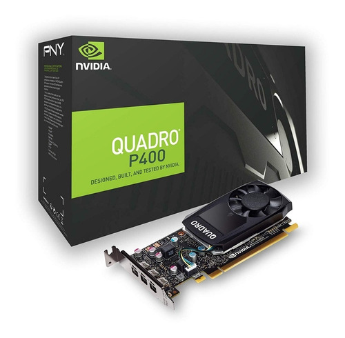 Tarjeta Video Pny Nvidia Quadro P400 2gb Ddr5 64 Bit