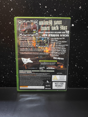 Jogo Guitar Hero 2 De Xbox 360 (Usado)