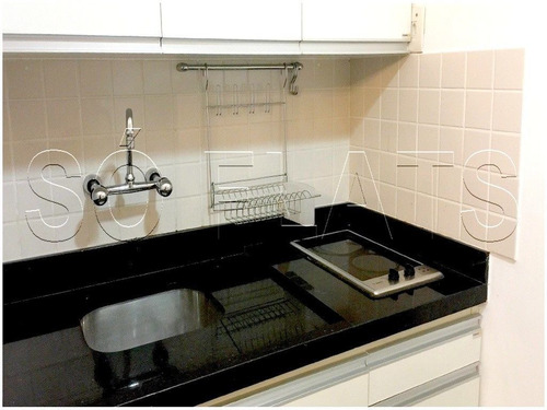Flat Em Moema, Muito Bem Localizado, A Poucos Metros Da Av. Ibirapuera, Mobiliado - Sf33280