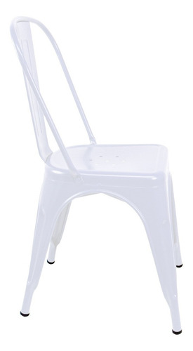 Imagen 5 de 9 de Set De 2 Sillas Tipo Tolix Metal Vintage Minimalistas Hogar