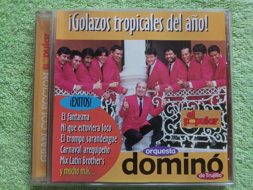 Eam Cd Orquesta Domino De Trujillo 1999 Tropi Cumbia Salsa  