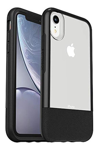 Otterbox Clear & Leather Case For iPhone XR - Lucent Black (