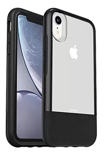 Otterbox Clear & Leather Case For iPhone XR - Lucent Black (