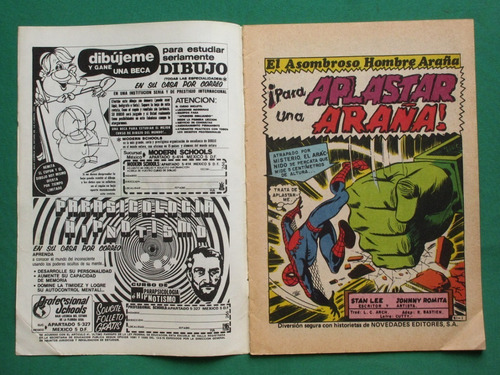 El Asombroso Hombre Araña #61 Para Aplastar Una Araña (Usado)