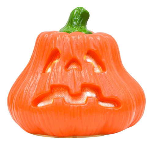 Set Serie Jack O Lantern De 6 Calabazas Halloween C Luz Led