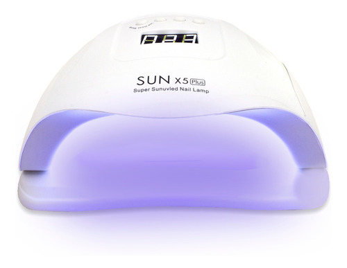 Imagen 2 de 8 de Lampara De Uñas Lampara Uv 80 W Profesional Secado De Uñas