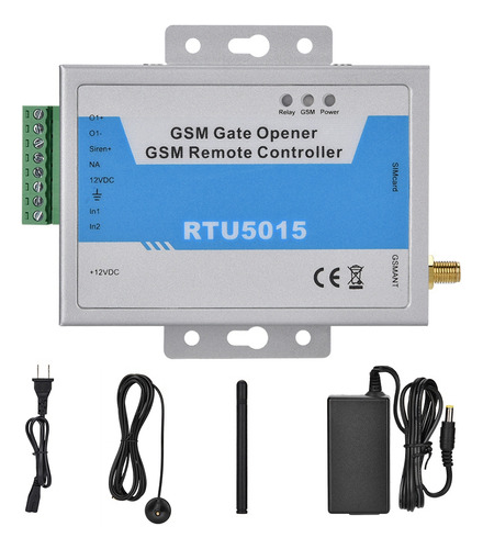 Abridor De Puerta Rtu5015 Gsm Operator Sms Con Mando A Dista