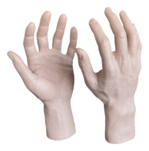 2 Manos Falsas De Halloween Con Simulación De Mano Masculina
