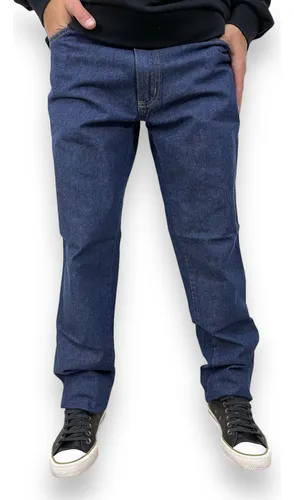 Pantalon Jean Recto Clasico Hombre / Talles 38-48