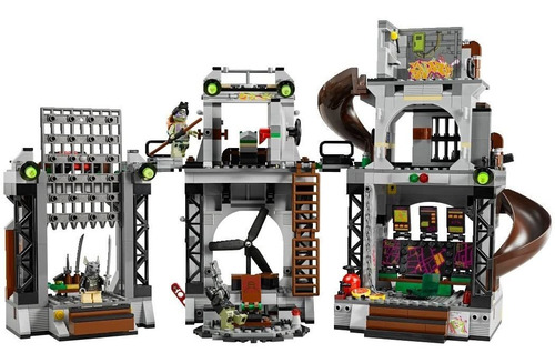 Lego Tartarugas Ninja Turtle Lair Invasion 79117 888 Peças
