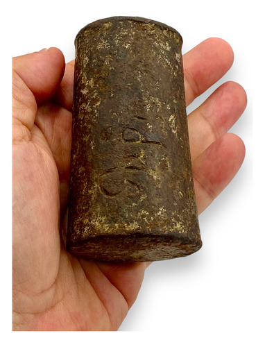 Muy Antiguo Cañón De Señales Bombarda Hierro Siglos 18 Y 19 (Usado)