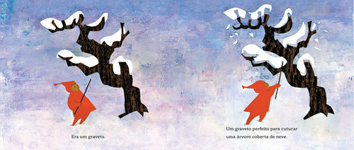 Um dia de neve, de Ezra Jack Keats. Editora COMPANHIA DAS LETRINHAS, capa dura em português, 2021