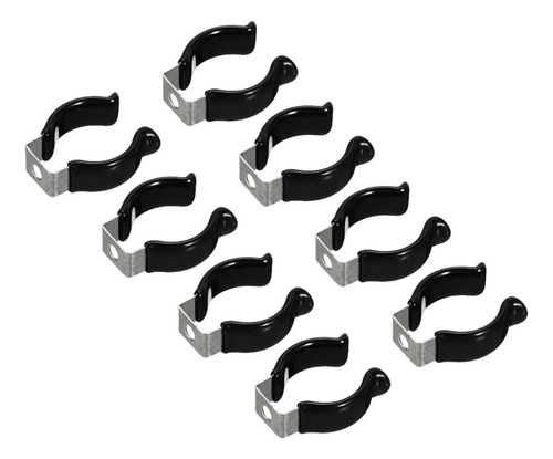 N 8 Piezas De Soporte De Clip De Acero Inoxidable Para