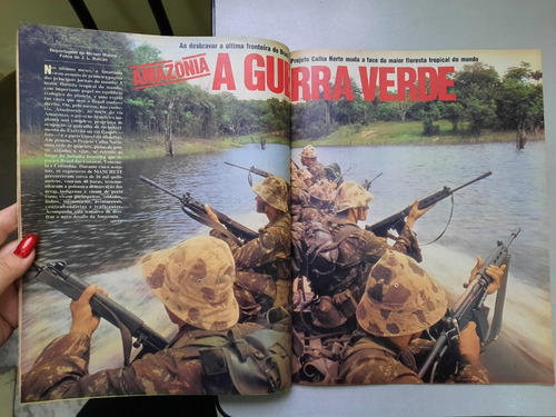 Revista Manchete 1919 Janeiro 1989 Verde Amazônia R436