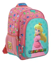Comprar Mochila Escolar Chenson Mario Bros Princesa Peach