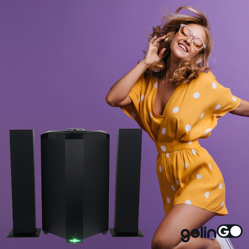 Minicomponente Fol Bluetooth Teatro En Casa Bocinas Audio