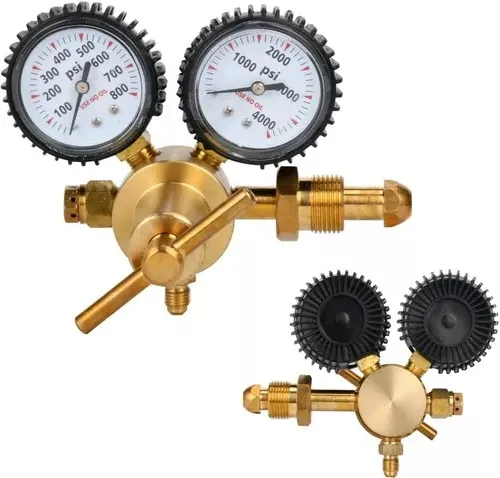  Regulador Para Nitrógeno Presión 0-800 Psi Entrada Cga-580