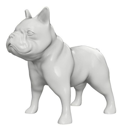 Maniquí Modelo Perro Bulldog Frances 30,5cm P/ Pintar Ayrax