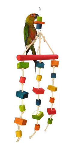 Brinquedo Para Papagaio Arara Cacatua Sagui Encanto Das Aves